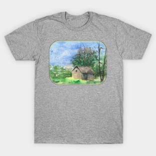 House on Green Grass T-Shirt